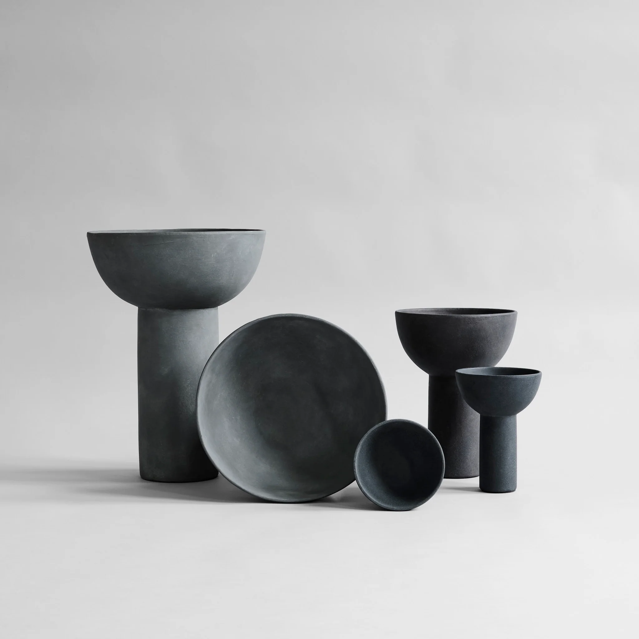Block Vase, Big - Dark Grey - Image 4