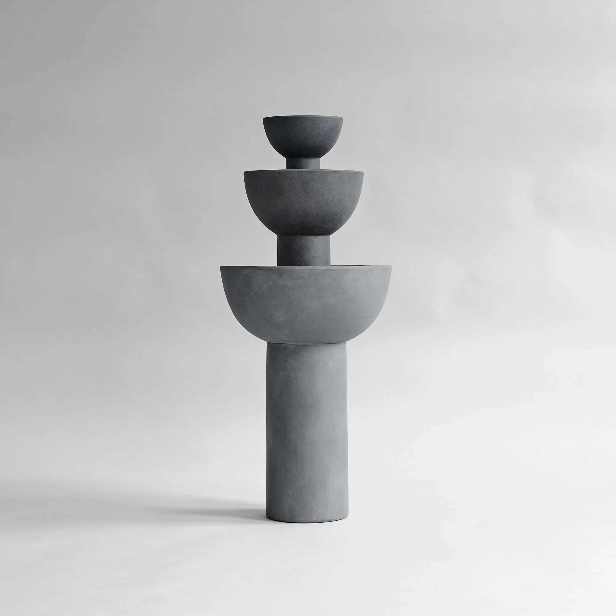 Block Vase, Big - Dark Grey - Image 5