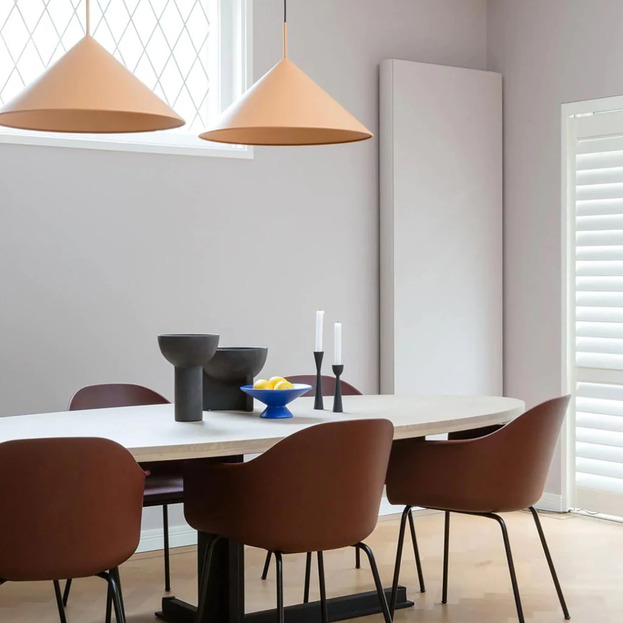 Block Vase, Medio - Coffee - Image 3