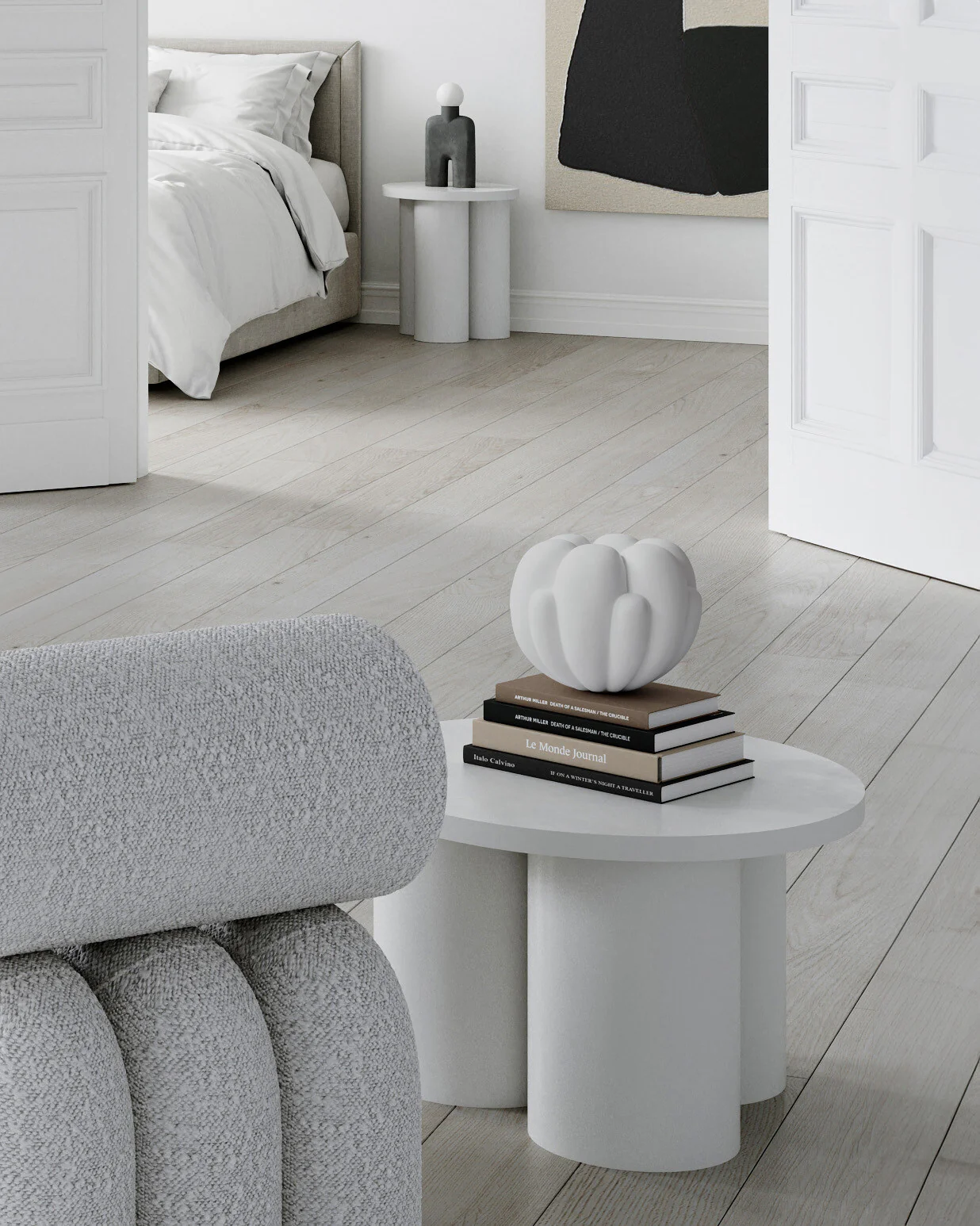 Bloom Vase, Petit - Bone White - Image 4