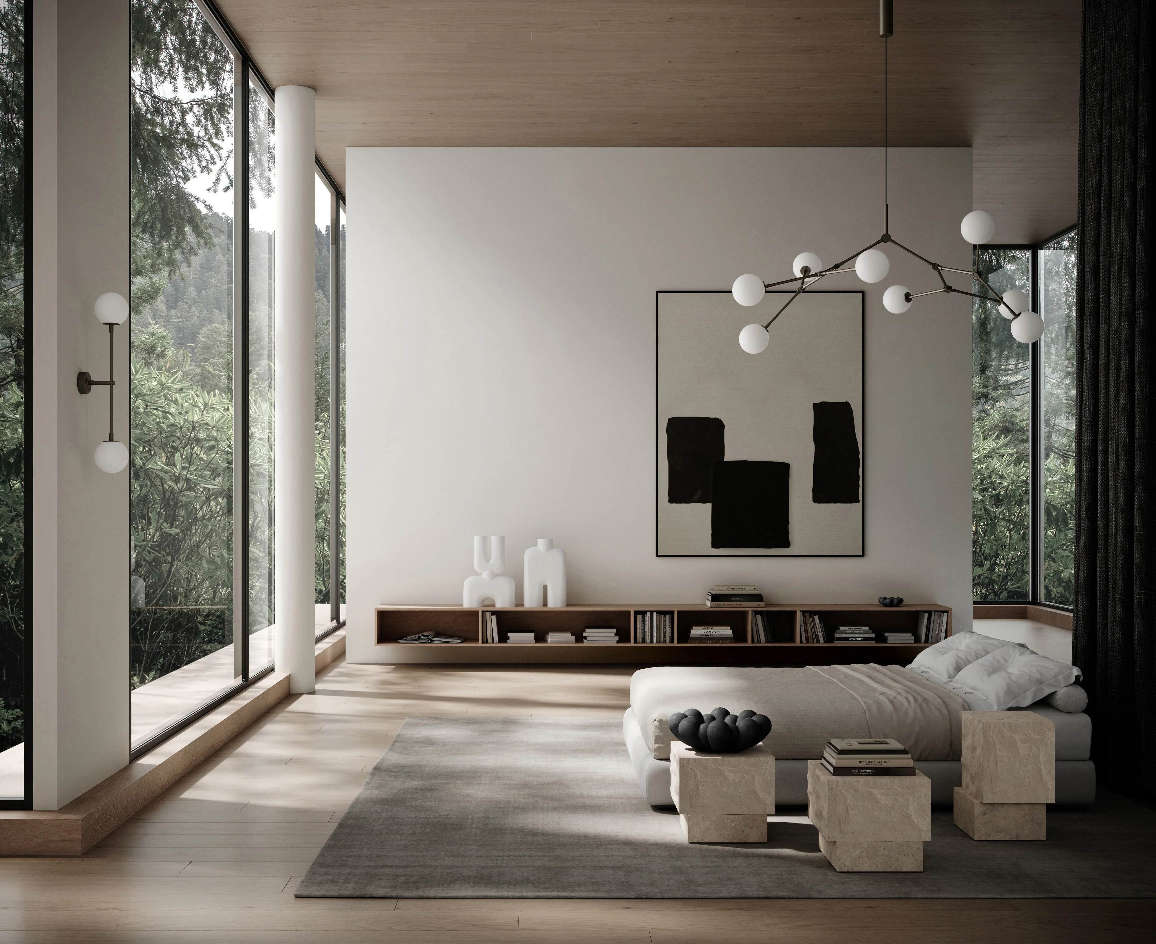 Drop Wall Lamp Bulp - Grey - Image 3