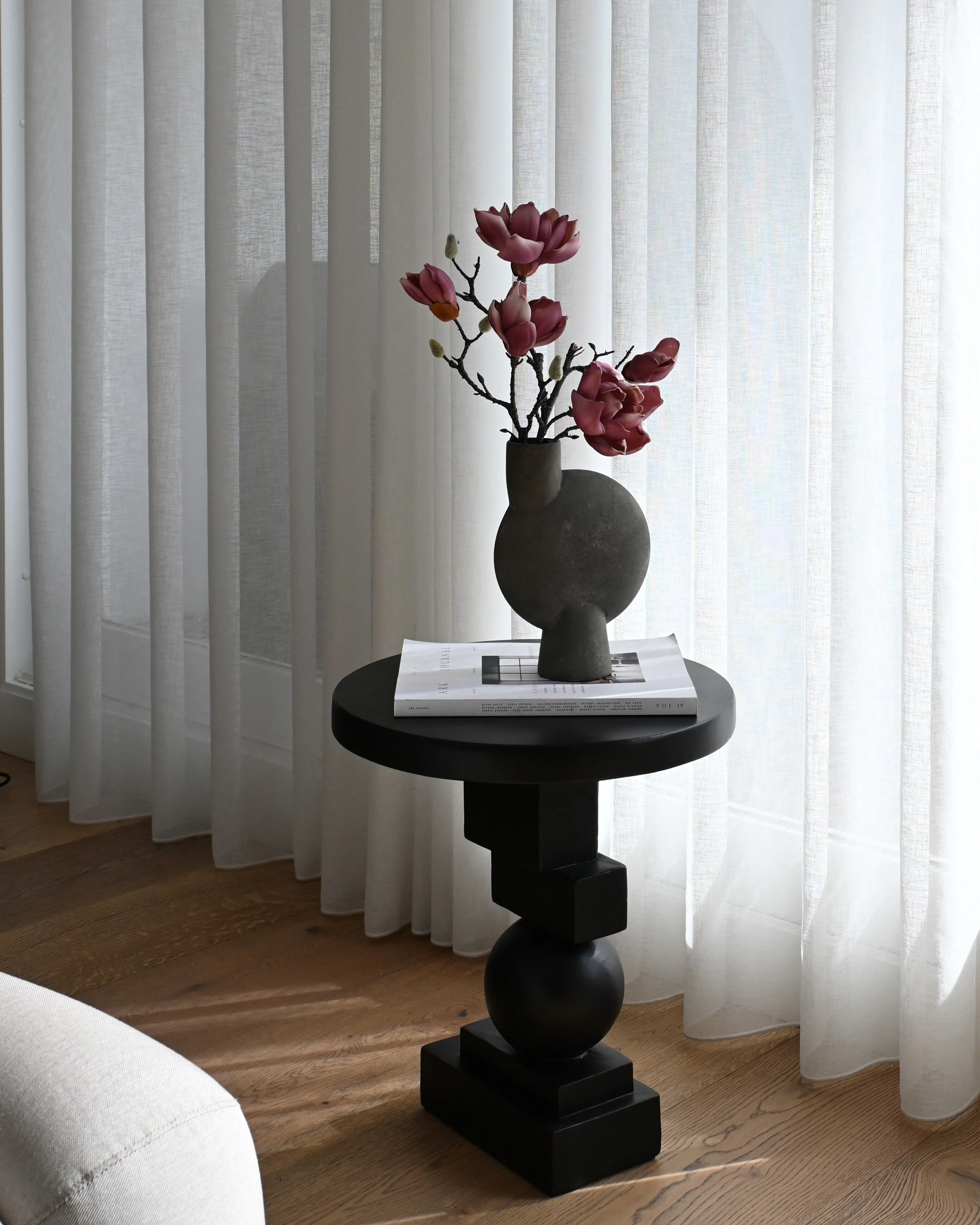 Sphere Vase Bubl, Medio - Dark Grey - Image 4