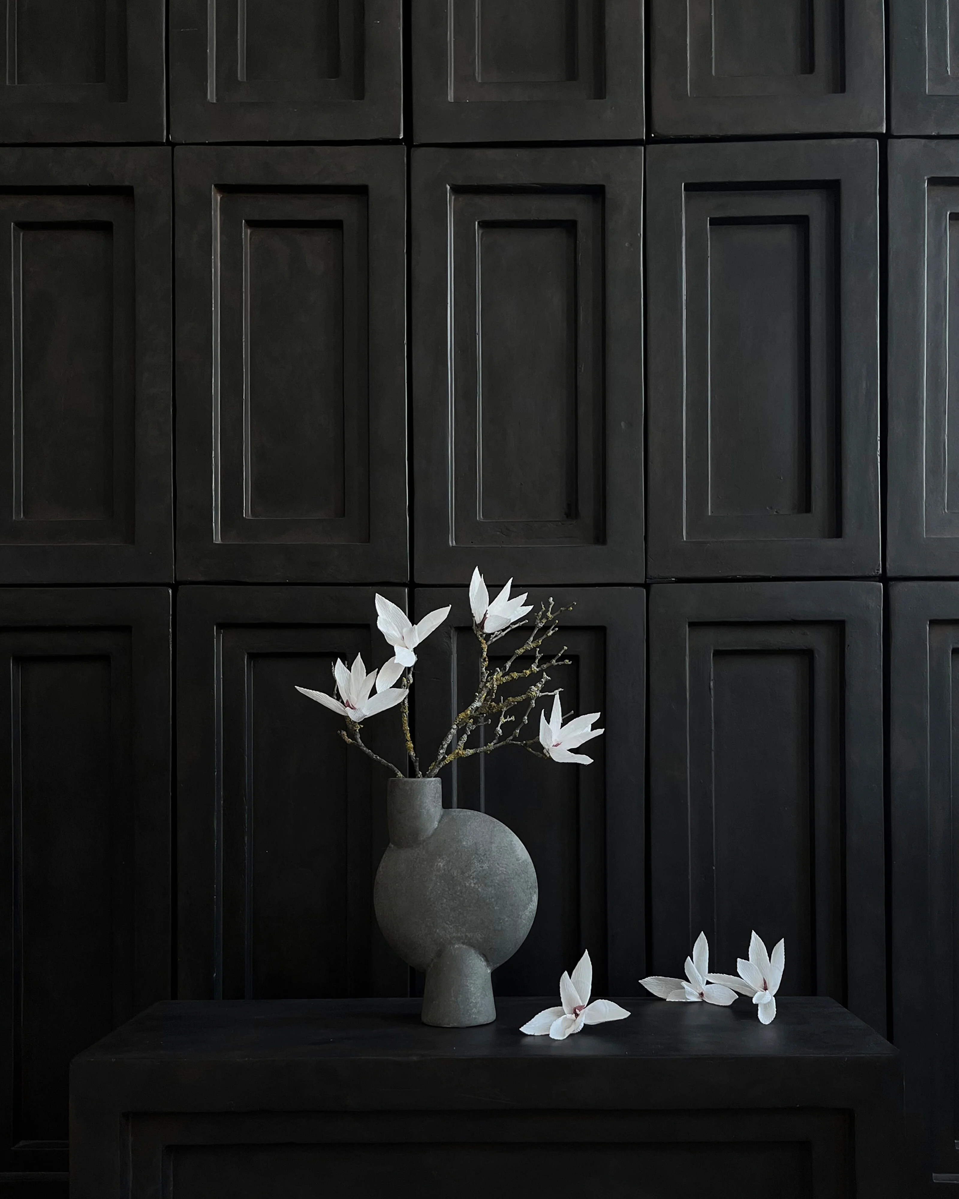 Sphere Vase Bubl, Medio - Dark Grey - Image 5