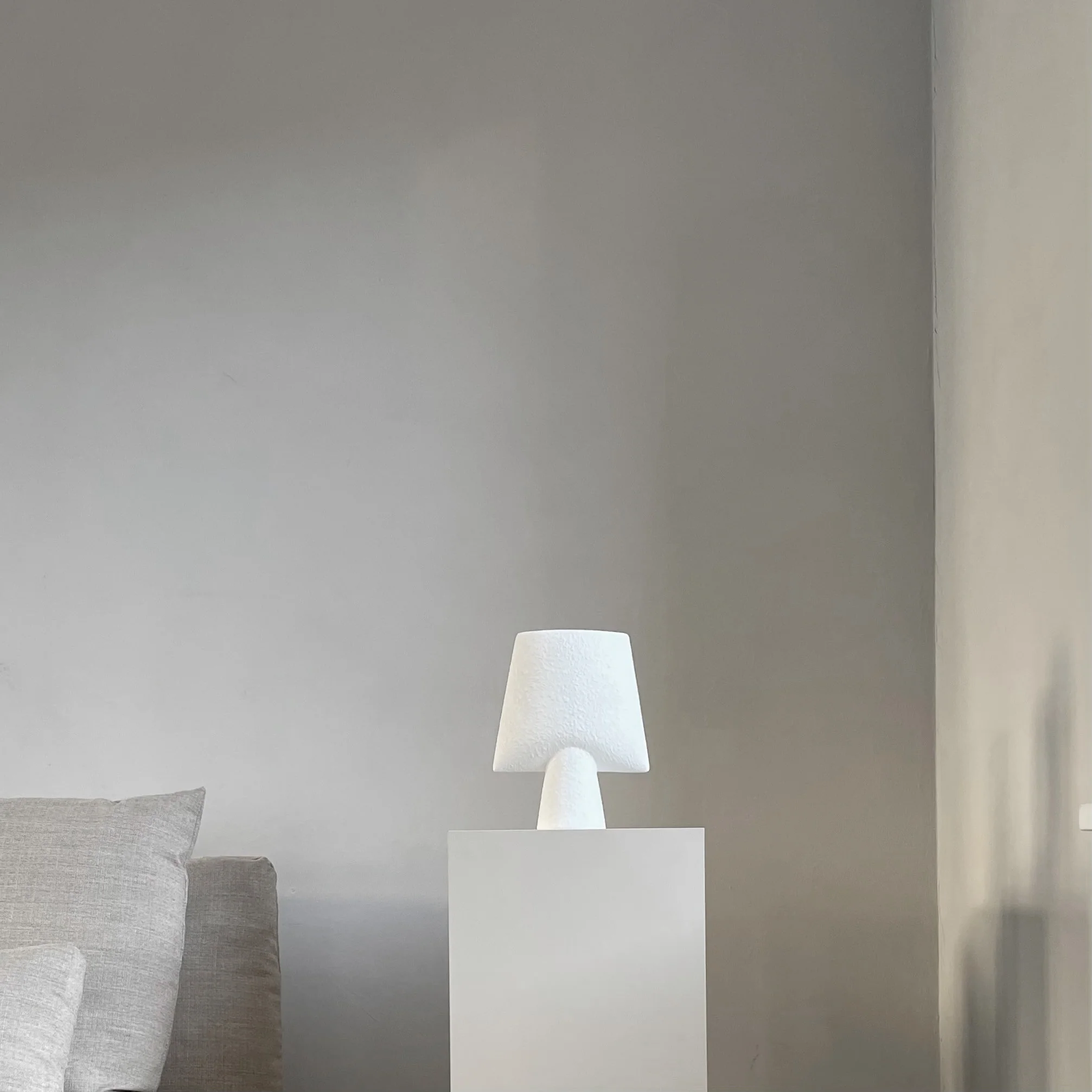 Sphere Vase Square, Mini - Bubble White - Image 3