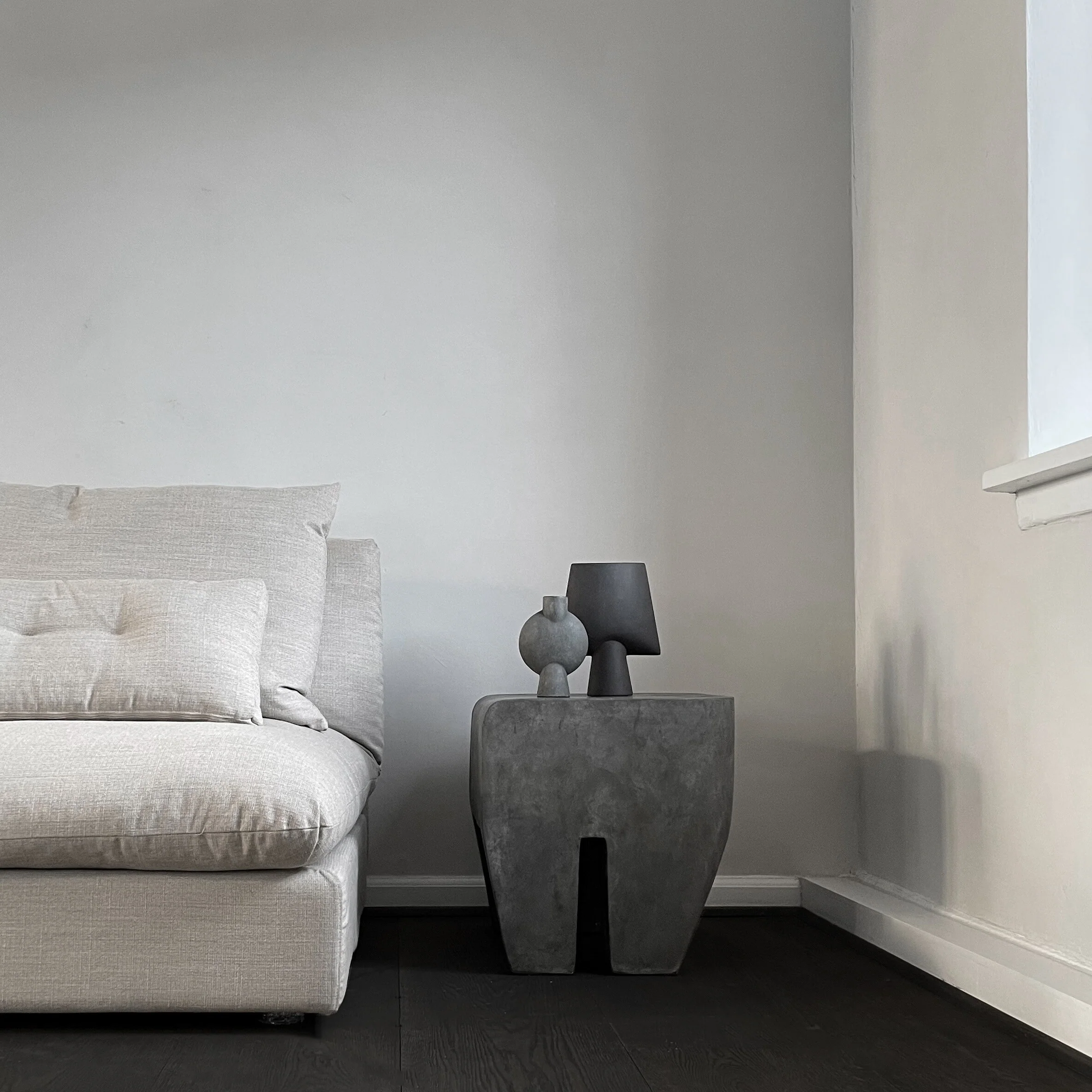 Sphere Vase Square, Mini - Coffee - Image 3