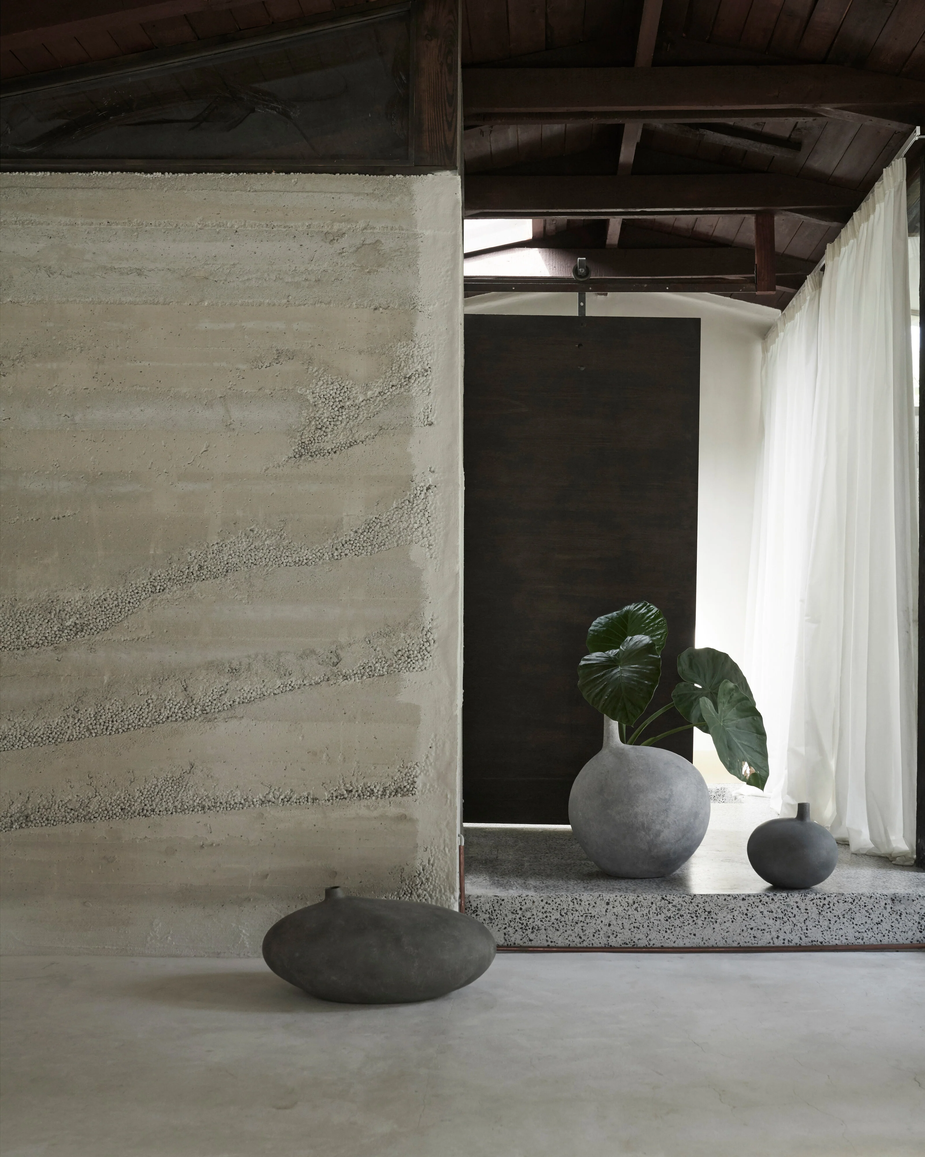 Submarine Vase, Fat - Dark grey - Image 3