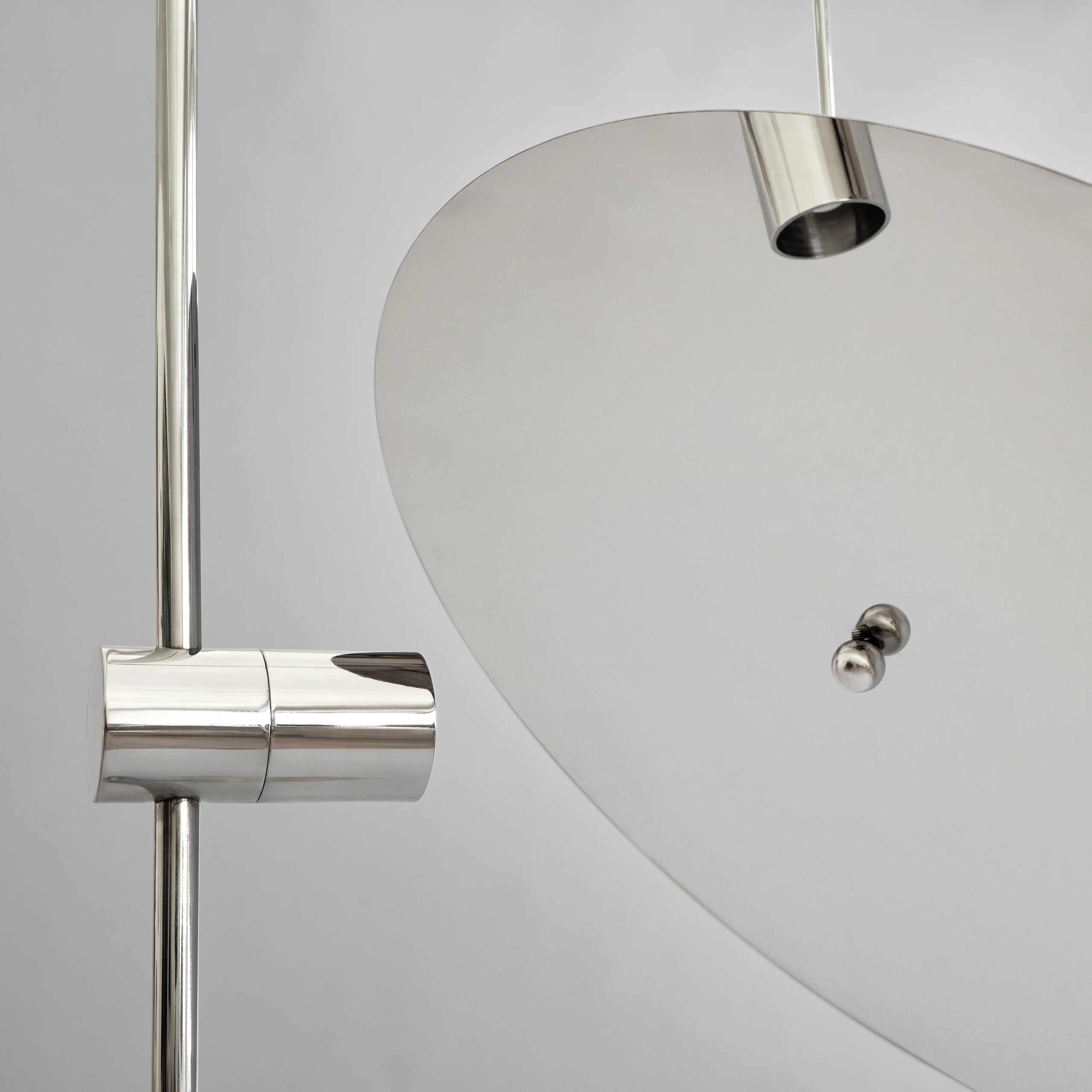 The Moon Floor Lamp - Chrome - Image 3