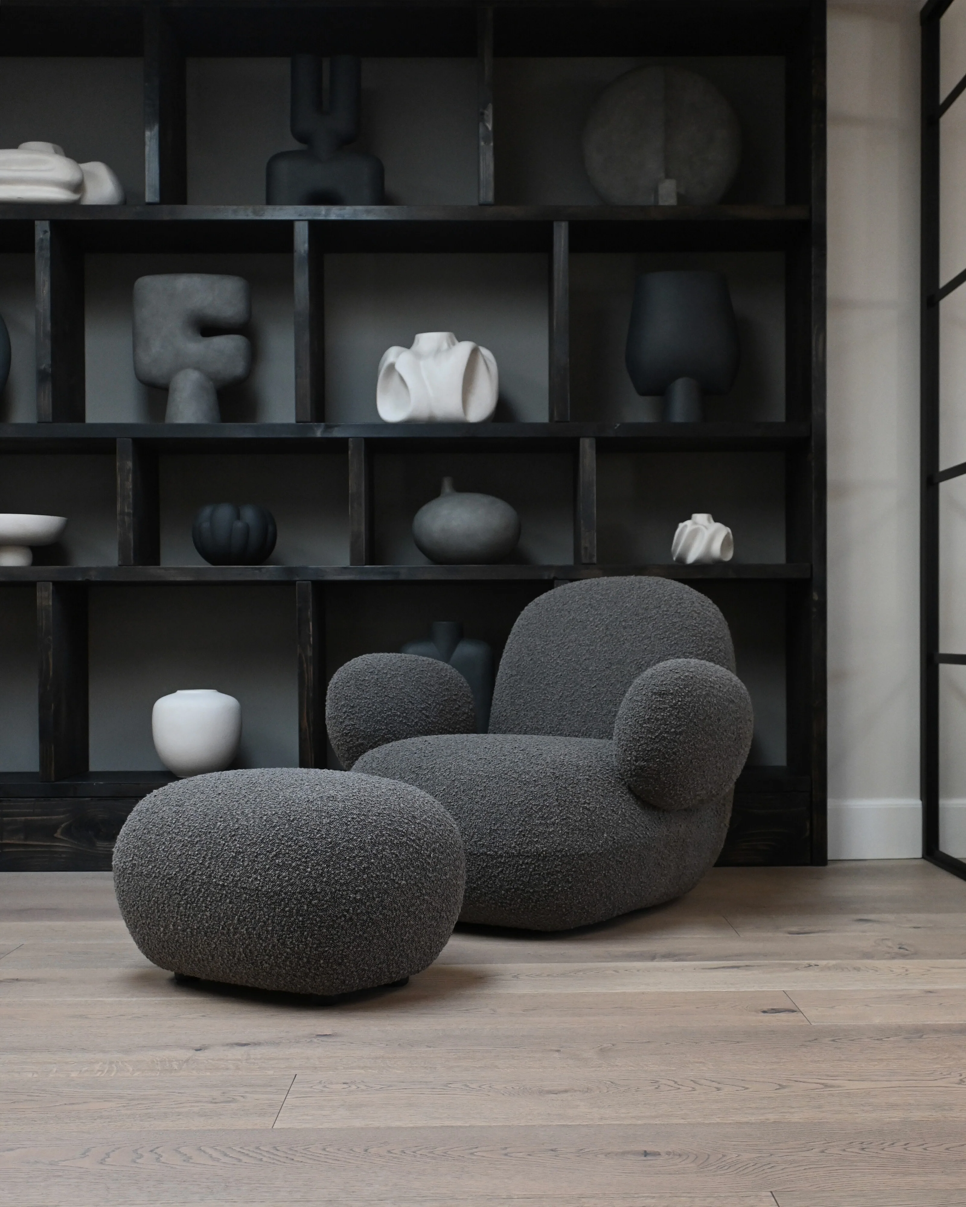 Toe Armchair, Flat - Deep Taupe (A2635) - Image 4