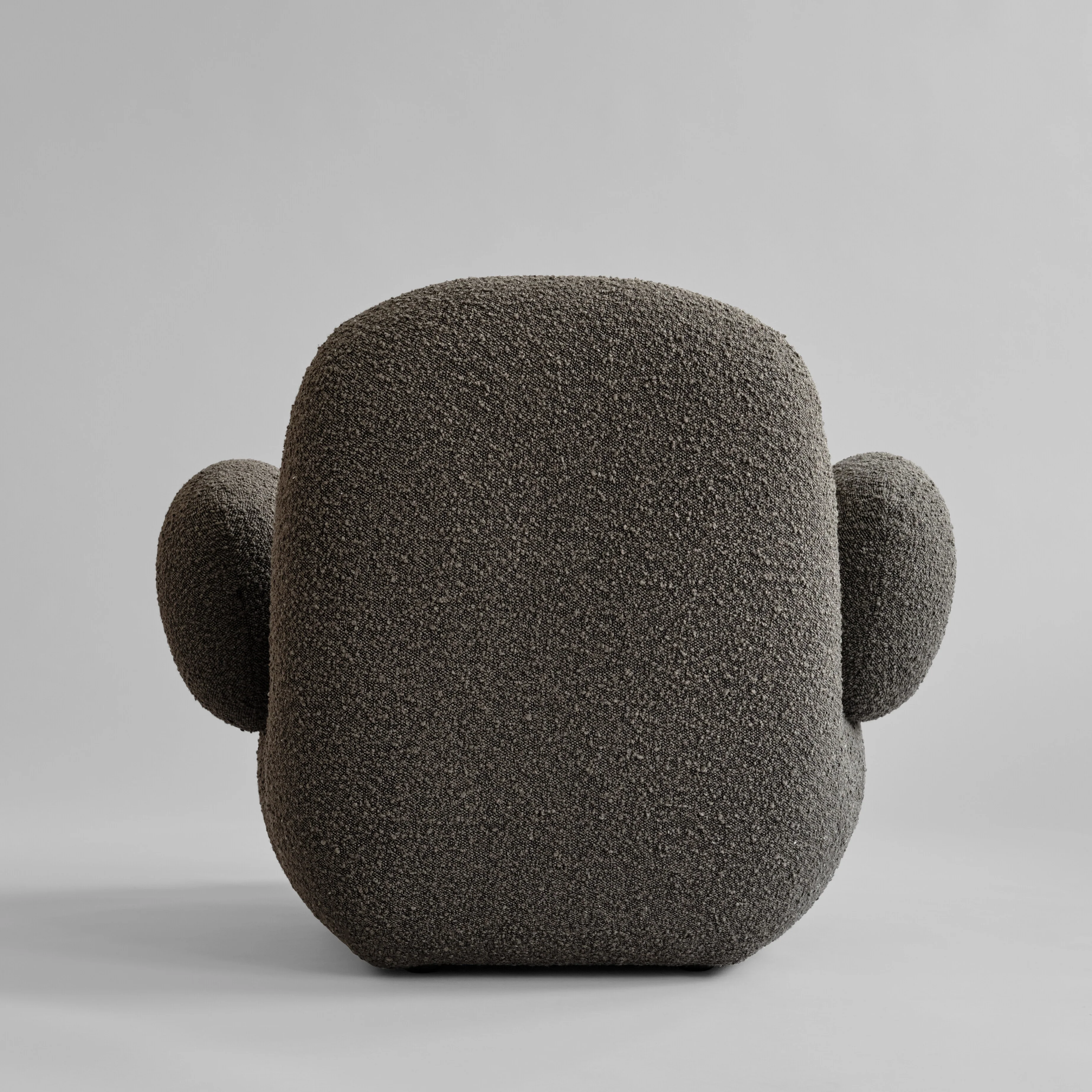 Toe Armchair, Flat - Deep Taupe (A2635) - Image 7